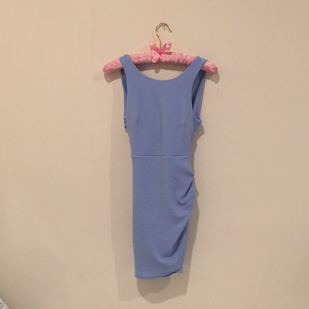 Baby blue Mini Dress